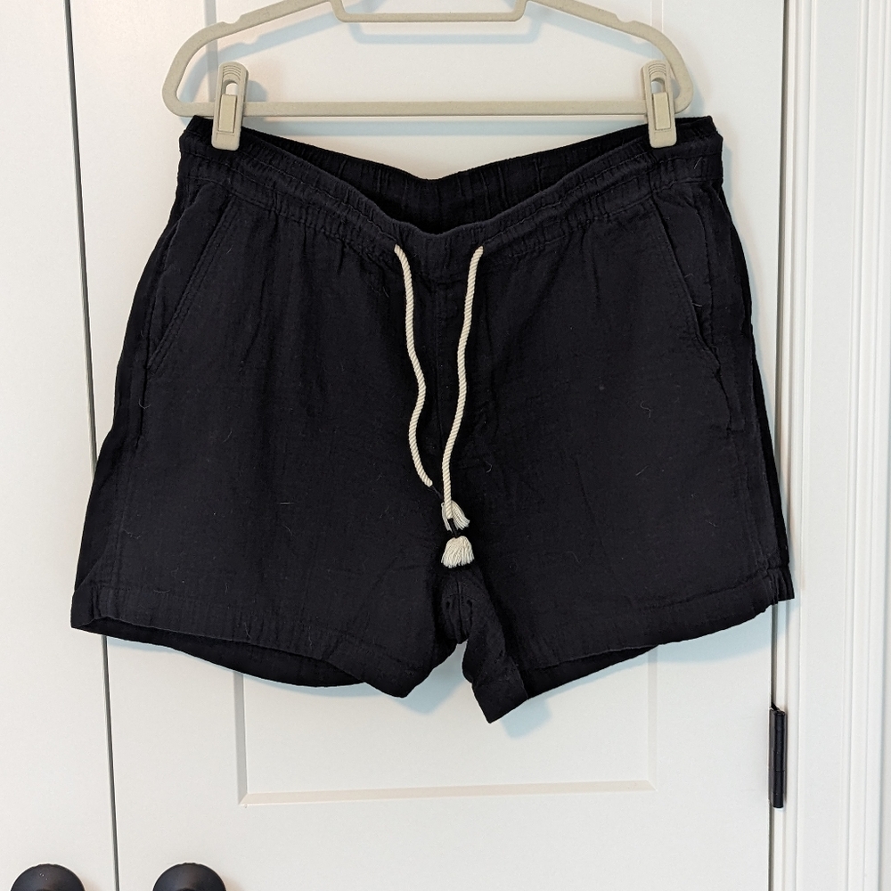Gauze cotton shorts